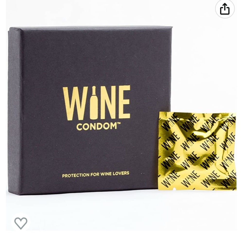 Wine “Condom” Bottle Stoppers set of 6